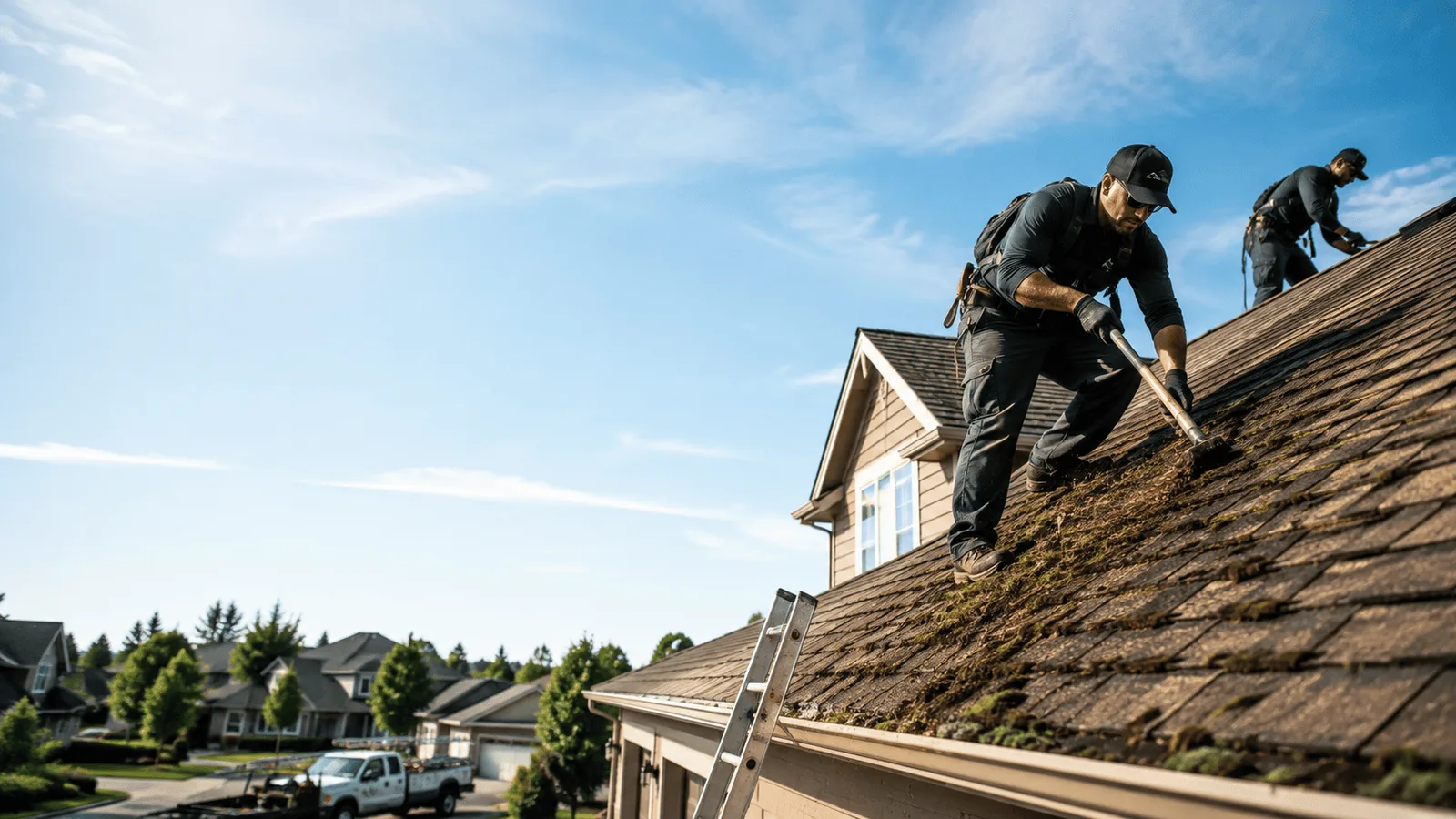 Roof Moss Removal in Keeling, VA near me